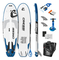 Inflatable Travelight Foldable ISUP Set - WHITE/BLUE Color - Length 9’2’’ / 280 cm - HS-CNA010980 - hydrosport Cressi